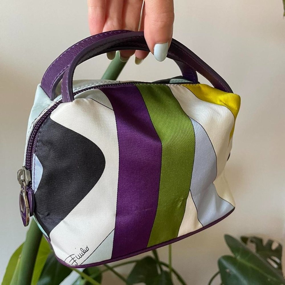 MINI PUCCI SILK BAG